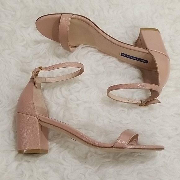 🎉SOLD🎉💕STUART WEITZMAN💕 Patent Sandal ~ Pink - Picture 12 of 16